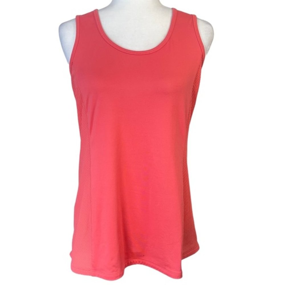 Calia By Carrie Underwood Orange Stretch Activewear Athletic Tank Top Yoga Large